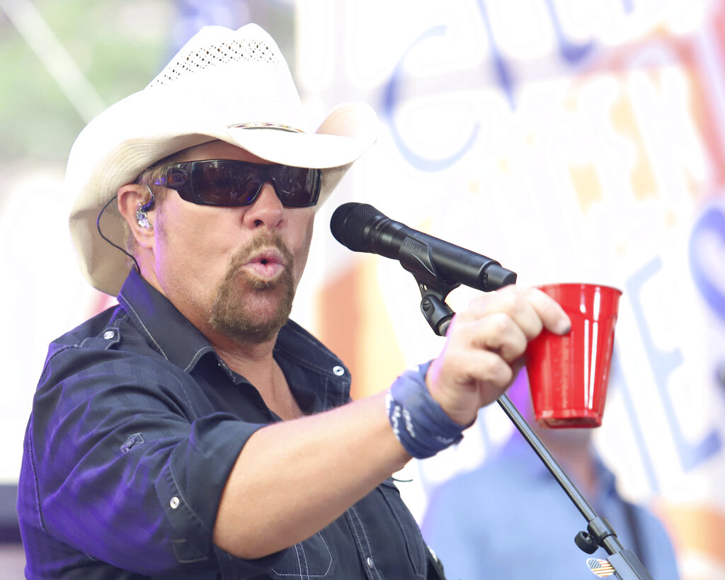 Toby Keith through the years