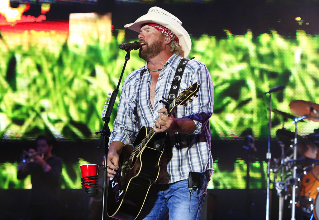 Toby Keith through the years