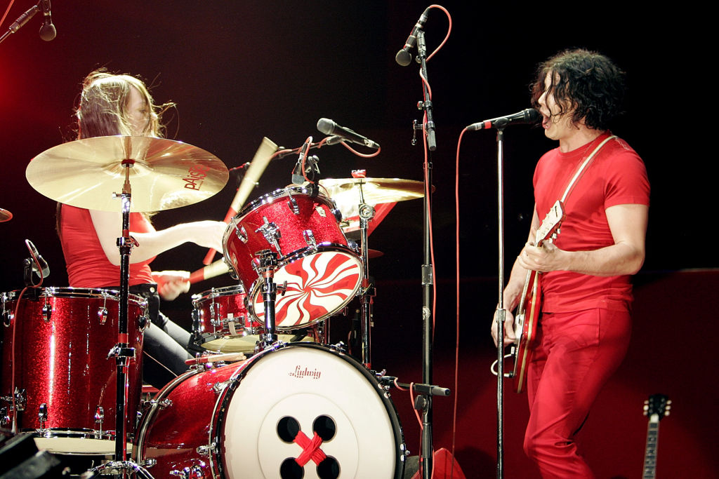 072307 Boston, MA Jack and Meg White of the White Stripes perform at Agganis Arena on Monday, 7 2007. Staff Photo by Matthew West